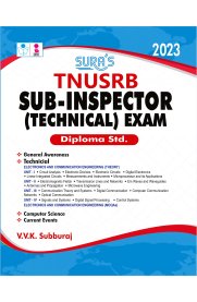 TNUSRB Sub-Inspectors SI [Technical] Exam Book 2023