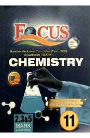 11th Focus Chemistry Complete Guide [2,3 & 5 Marks Q-Answers] Based On the New Syllabus