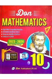 10th Don Mathematics Guide [Based On the New Syllabus 2023-2024]