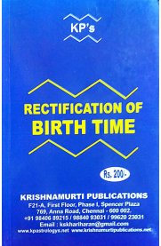 Rectification of Birth Time