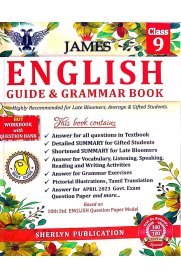 9th James English Guide & Grammar Book [Based On the New Syllabus 2023-2024]