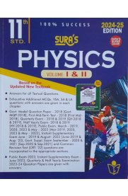 11th Sura Physics [Vol-I&II] Guide [Based On the New Syllabus 2024-2025]