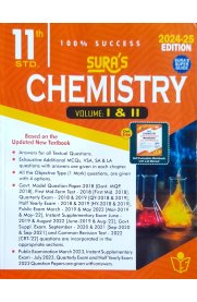 11th Sura Chemistry Volume I & II Guide [Based on the New Syllabus 2024-2025]