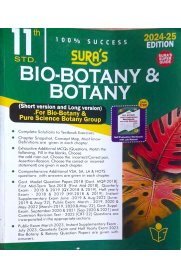 11th Sura Bio-Botany Guide [Based On New Syllabus 2024-2025]