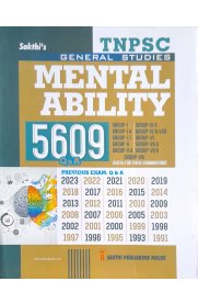 Sakthi TNPSC Mental Ability Previous Years Exam Papers 5609 Q&A [2024]
