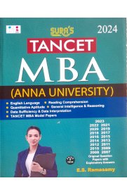 Sura TANCET MBA Entrance Exam Preparation Book [Anna University 2024]