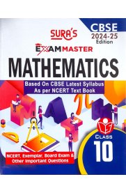 SURA`S 10th Standard CBSE Exam Master Mathematics Guide [2024-2025]