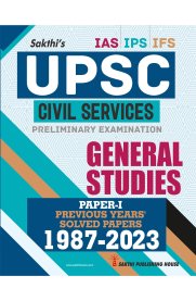 Sakthi Upsc Civil Services Paper I General Studies [Preliminary Examination 2024]