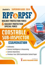 Sakthi RPF & RPSF Constable and Sub Inspector [2024]