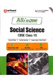 10th Arihant All in One Social Science CBSE Guide [Based On the New Syllabus 2024-2025]