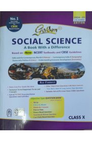 10th Golden CBSE Social Science Guide [Based On the New Syllabus 2024-2025]