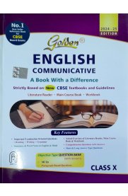 10th Golden CBSE English Guide [Based On the New Syllabus 2024-2025]