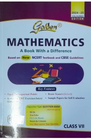 7th Golden CBSE Mathematics Guide [Based On the New Syllabus 2024-2025]