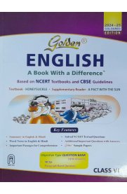 6th Golden CBSE English Guide [Based On the New Syllabus 2024-2025]