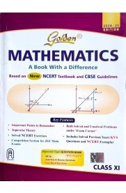 11th Golden CBSE Mathematics Guide [Based On the New Syllabus 2024-2025]