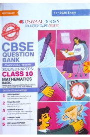 10th Oswaal CBSE Mathematics Question Bank [Based On the New Syllabus 2024-2025]