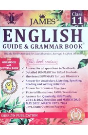 11th James English Guide Grammar Book&Work Book [Based On the New Syllabus 2024-2025]