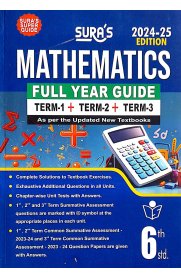 6th Sura Mathematics Full Year Guide [Based on New Syllabus 2024-2025]