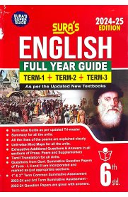 6th Sura English Full Year Guide [Based on New Syllabus 2024-2025]