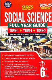 6th Sura Social Science Full Year Guide [Based on New Syllabus 2024-2025]