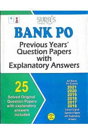 SURA`S Bank PO Previous Years Question Papers with Explanatory Answers [2024]