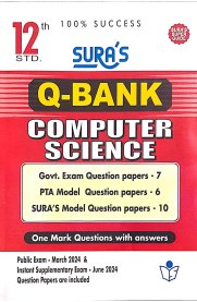 12th Sura Computer Science Question Bank [2024]