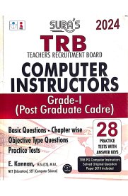 Sura TRB Computer Instructors Grade I Post Graduate Cadre Exam Book [2024]