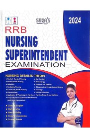 Sura RRB Nursing Superintendent [Exam Book English 2024]