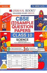 10th Oswaal CBSE Science 10 Sample Question Papers [Based On the New Syllabus] 2025-2026