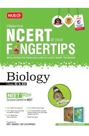 MTG Objective NCERT at your FINGERTIPS Biology - NCERT NEET Trend Indicator Notes with HD Pages Exam Archive & MCQs | NEET Books (Based on NCERT Latest Pattern For 2025 Exam)