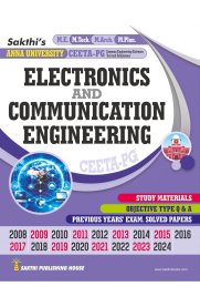 Sakthi CEETA-PG Electronics And Communication Engineering [Study Materials & Previous Years Solved Papers]2025