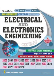 Sakthi CEETA-PG Electrical & Electronics Engineering Study Materials [ Previous Years Solved Papers]2025