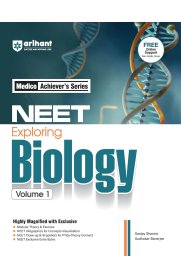 Arihant Medico Achiever’s Series NEET Exploring Biology Volume -1 [With Modular Theory & Practice, Infographics for Concepts, PYQs]2025