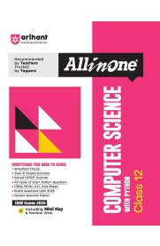 12th Arihant All in One CBSE Computer Science Guide [Based On the New Syllabus]2025-2026