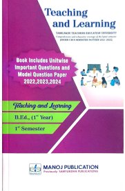 Teaching and Learning [B.Ed-1st Year-1st Semester]