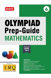 MTG Olympiad 6th Mathematics Prep-Guide  (IMO) -[Detailed Theory, IMO Chapterwise Previous Years Questions ]2025-2026