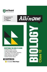 12th Arihant All in One Biology CBSE Guide [Based On the New Syllabus 2025-2026]