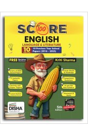 Disha Score 100 10th CBSE  English Language & Literature [10 Previous Year (2016-2025)  Solved Papers]2025-2026