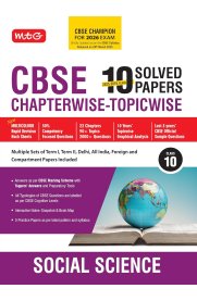 MTG CBSE 10th Social Science [10 Years (2025-2016) Chapterwise Topicwise Solved Papers]2025-2026