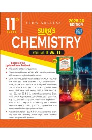 11th Sura Chemistry Volume I & II Guide [Based on the New Syllabus]2025-2026