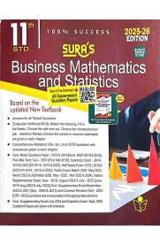 11th Sura Business Mathematics And Statistics [Vol-I&II] Guide [Based On the New Syllabus]2025-2026