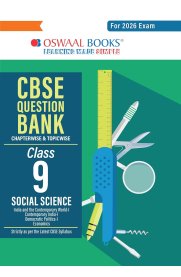 9th Oswaal CBSE Social Science Question Bank [Based On the New Syllabus 2025-2026]