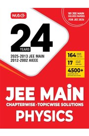 MTG 24 Years JEE MAIN Physics  (2025-2002) Chapterwise Topicwise [Previous Years Solved Papers Physics PYQ Book ] 2026