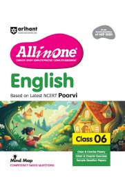 6th Arihant All in One English CBSE Guide [Based On the New Syllabus 2025-2026]