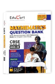 Educart 10th CBSE Mathematics Question Bank [Based On New Syllabus ]2025-2026