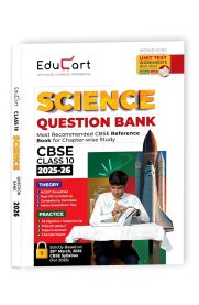 Educart 10th CBSE Science Question Bank [Based On New Syllabus ]2025-2026