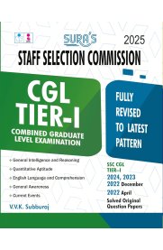 SURA SSC CGL Tier-I [Combined Graduate Level Exam Book Guide]2025