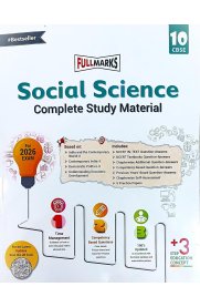 10th Full Marks CBSE Social Science Guide [Based On the New Syllabus]2025-2026