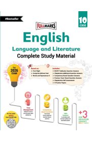 10th Full Marks CBSE English Language & Literature Guide [Based On the New Syllabus]2025-2026
