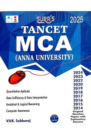 SURA`S TANCET MCA Entrance Exam Books [Anna University 2025]
